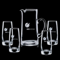 54 Oz. Vaughan Pitcher w/ 4 Cooler Glasses